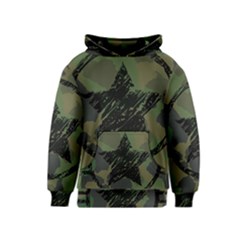 Military-camouflage-design Kids  Pullover Hoodie