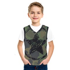 Military-camouflage-design Kids  Basketball Tank Top by Amaryn4rt