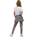 Peacock-feathers-pattern-colorful Kids  Skirted Pants View2