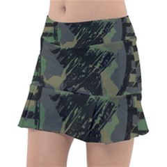 Military-camouflage-design Classic Tennis Skirt by Amaryn4rt