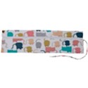 Cute-seamless-pattern-happy-kitty-kitten-cat Roll Up Canvas Pencil Holder (L) View2