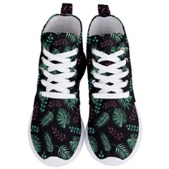 Geometric-seamless-pattern Women s Lightweight High Top Sneakers by Amaryn4rt