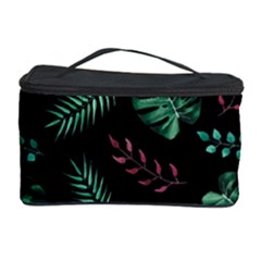 Abstract-seamless-pattern-with-tropical-leaves-hand-draw-texture-vector Cosmetic Storage Case by Amaryn4rt