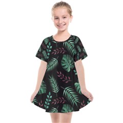 Mixed-background-patterns Kids  Smock Dress by Amaryn4rt