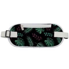 Mixed-background-patterns Rounded Waist Pouch by Amaryn4rt