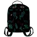 Memphis-seamless-patterns-abstract-jumble-textures Flap Pocket Backpack (Large) View3