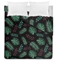 Abstract-seamless-pattern-with-tropical-leaves Duvet Cover Double Side (Queen Size) View1