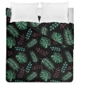 Abstract-seamless-pattern-with-tropical-leaves Duvet Cover Double Side (Queen Size) View2