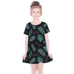 Animals Galaxy Space Kids  Simple Cotton Dress by Amaryn4rt