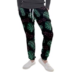 Tropical Leaves Pattern Men s Jogger Sweatpants by Amaryn4rt