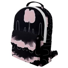 Garage Indie Arctic Monkeys Psychedelic Punk Rock Flap Pocket Backpack (small) by Sarkoni