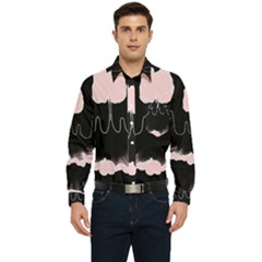 Garage Indie Arctic Monkeys Psychedelic Punk Rock Men s Long Sleeve Pocket Shirt  by Sarkoni