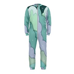 Winter Snow Mountains Nature Onepiece Jumpsuit (kids) by Pakjumat