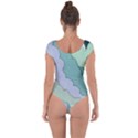 Winter Snow Mountains Nature Short Sleeve Leotard  View2