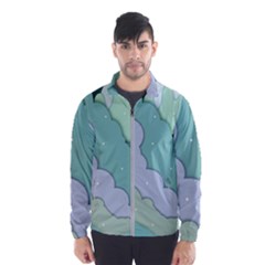 Winter Snow Mountains Nature Men s Windbreaker by Pakjumat