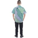 Winter Snow Mountains Nature Men s Short Sleeve Shirt View2