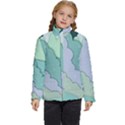 Winter Snow Mountains Nature Kids  Puffer Bubble Jacket Coat View1