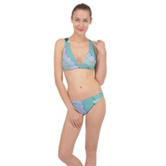 Winter Snow Mountains Nature Classic Banded Bikini Set  by Pakjumat