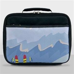 Winter Sports Ski Winter Snow Lunch Bag by Pakjumat