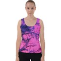 Fir Sunset Frost Snow Velvet Tank Top View1