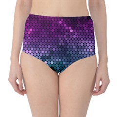 Digital Abstract Party Event Classic High-waist Bikini Bottoms by Pakjumat