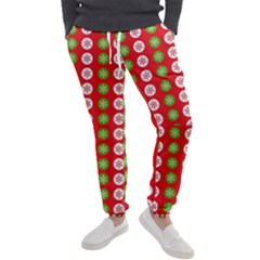 Festive Pattern Christmas Holiday Men s Jogger Sweatpants by Pakjumat