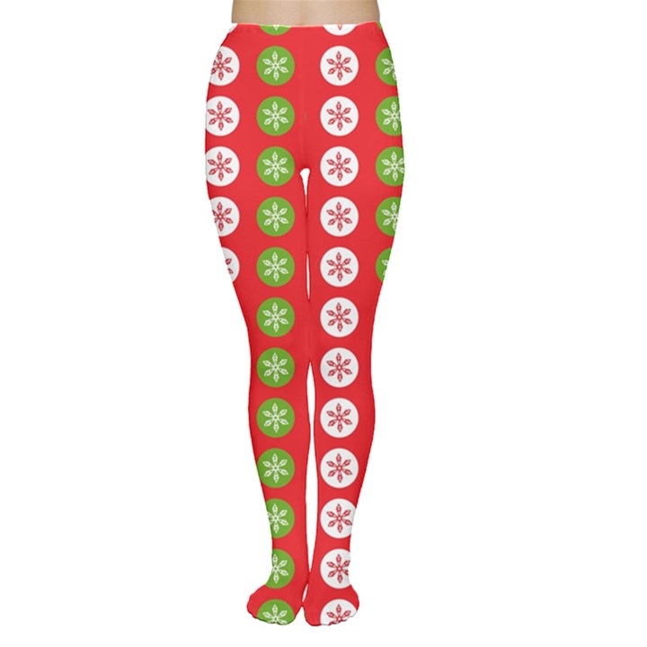 Festive Pattern Christmas Holiday Tights