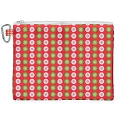 Festive Pattern Christmas Holiday Canvas Cosmetic Bag (xxl) by Pakjumat