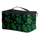 Leaves Snowflake Pattern Holiday Cosmetic Storage Case View3