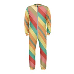 Pattern Design Abstract Pastels Onepiece Jumpsuit (kids) by Pakjumat