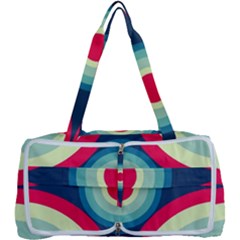 Circle Pattern Repeat Design Multi Function Bag by Pakjumat