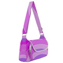 Pink Rainbow Purple Design Pattern Multipack Bag