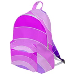 Pink Rainbow Purple Design Pattern The Plain Backpack