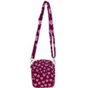 Pattern Pink Abstract Heart Shoulder Strap Belt Bag View3