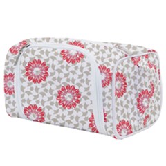 Print Pattern Fashion Background Toiletries Pouch by Pakjumat