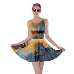 Abstract Marble Design Background Skater Dress by Pakjumat