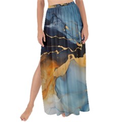 Abstract Marble Design Background Maxi Chiffon Tie-up Sarong