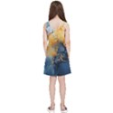 Abstract Marble Design Background Kids  Lightweight Sleeveless Dress View2