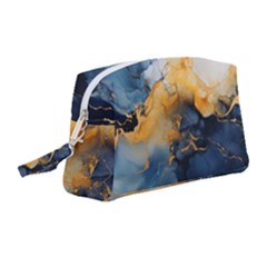 Abstract Marble Design Background Wristlet Pouch Bag (medium) by Pakjumat