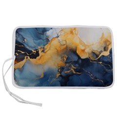 Abstract Marble Design Background Pen Storage Case (s) by Pakjumat