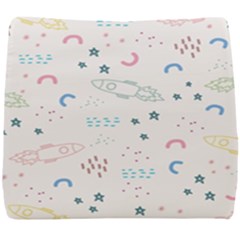 Spaceship Pattern Star Seat Cushion by Pakjumat