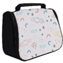 Spaceship Pattern Star Full Print Travel Pouch (Big) View2