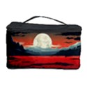 Winter Painting Moon Night Sky Cosmetic Storage Case View1