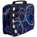 Continents Stars Networks Internet Full Print Lunch Bag View3