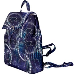 Continents Stars Networks Internet Buckle Everyday Backpack by Pakjumat