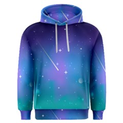 Stars Sky Cosmos Galaxy Men s Overhead Hoodie by Pakjumat