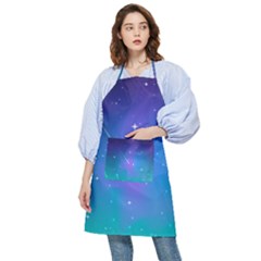 Stars Sky Cosmos Galaxy Pocket Apron