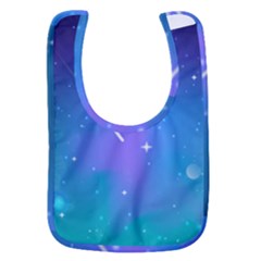 Stars Sky Cosmos Galaxy Baby Bib by Pakjumat