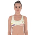 Autumn Border Frame Background Got No Strings Sports Bra View1