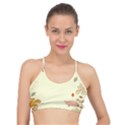 Autumn Border Frame Background Basic Training Sports Bra View1